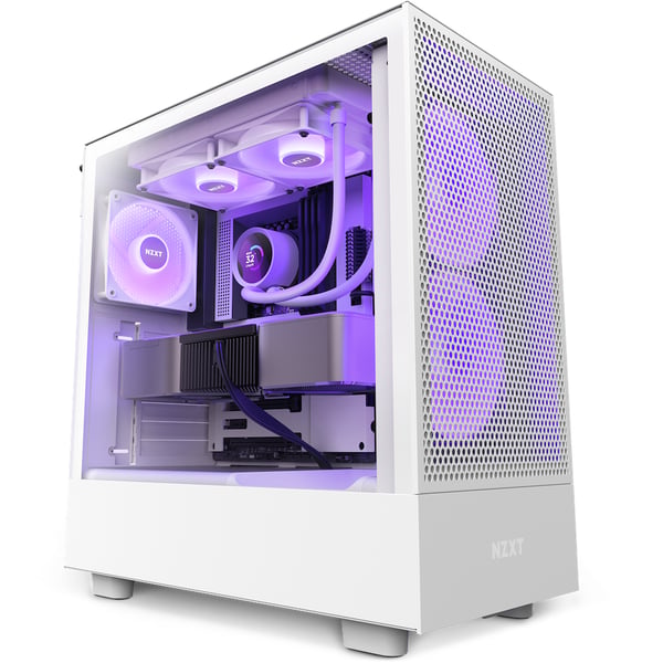 NZXT Kraken 240 RGB Processor Alt-i-en væskekøler 12 cm Hvid 1 stk