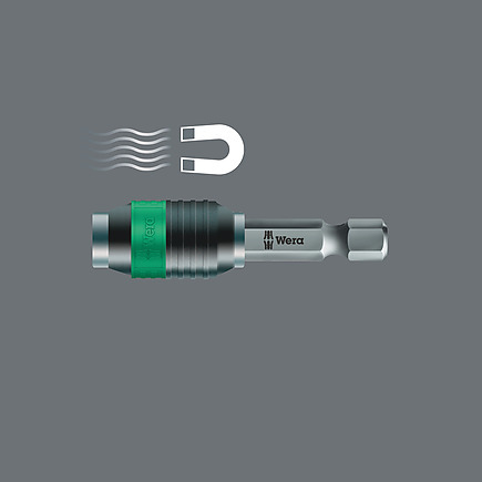 Miniatyrbillede 8 af 10: Wera MIT RAPIDAPTOR HALTER 30TLG. / WERA 29 BITS I BIT-CHECK 05056440001