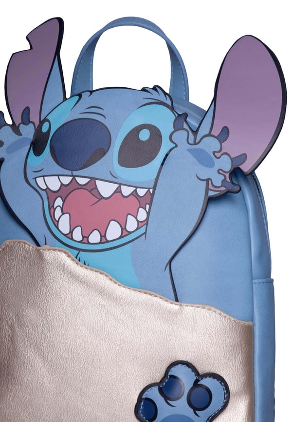 DIFUZED Disney Lilo & Stitch - Beach Day Stitch rygsæk Fritidsrygsæk Blå Polyurethan (PU)