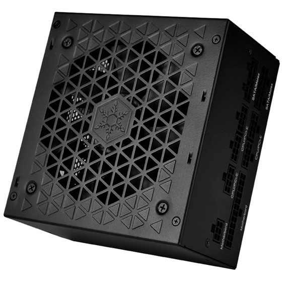 Miniatyrbild 3 av 15: Silverstone DA750 Gold strömförsörjningsenheter 750 W 20+4 pin ATX ATX Svart