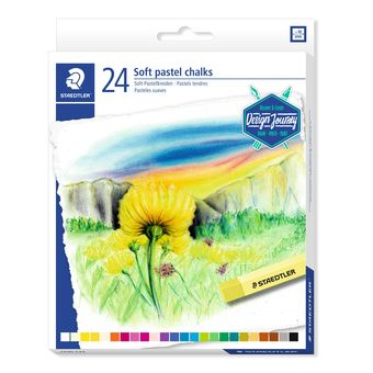Staedtler 2430 Torrpastellkritor Mjuk Multifärg 24 styck