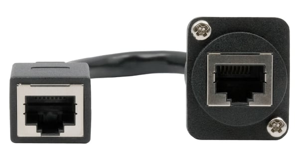 Miniatyrbild 2 av 4: EXSYS EX-49160 nätverkskablar Svart 0,2 m Cat5e
