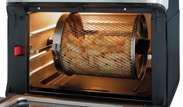 Miniatyrbild 4 av 6: ProfiCook PC-FR 1200 H Single 11 l Fristående 1500 W Varmluftsfritös Svart, Rostfritt stål