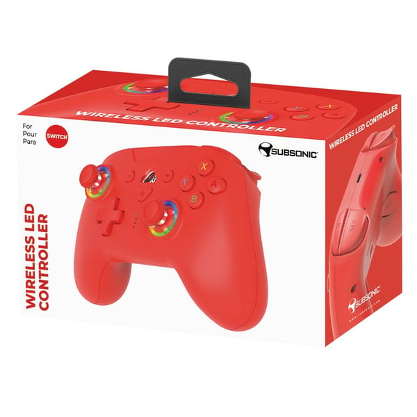 Pikkukuva 7 / 7: Subsonic SA5633-3 peliohjain Punainen Bluetooth Pad-ohjain Nintendo Switch