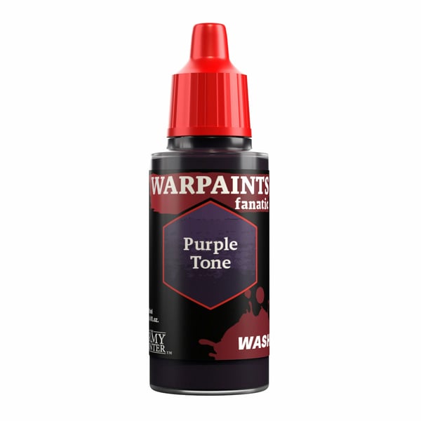 Miniatyrbillede 1 af 2: The Army Painter Warpaints Fanatic Wash: Purple Tone Akrylmaling 1 stk