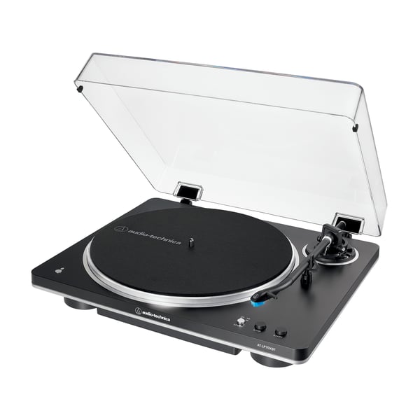 Audio-Technica AT-LP70XBT Remdriven skivtallrik Svart, Silver Helautomatisk