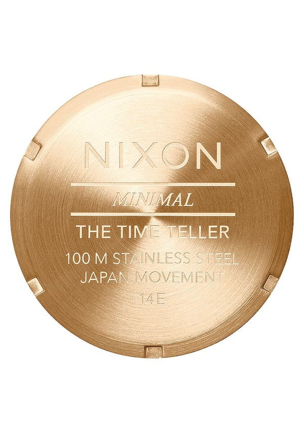 Nixon Time Teller Armbåndsur Unisex Kvarts Guld