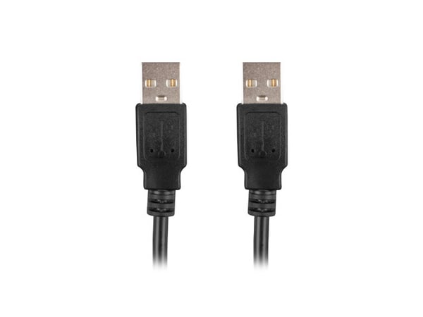 Miniatyrbillede 2 af 2: Lanberg CA-USBA-20CU-0005-BK USB-kabel USB 2.0 0,5 m 0,48 Gbit/sek. Sort