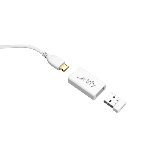 CHERRY XTRFY M42 RGB mus Spil Ambidextrous RF Wireless + USB Type-C Optisk 19000 dpi