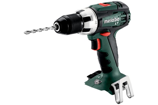 Metabo BS 18 LT 1600 rpm Nøglefri 1,7 kg Sort, Grøn