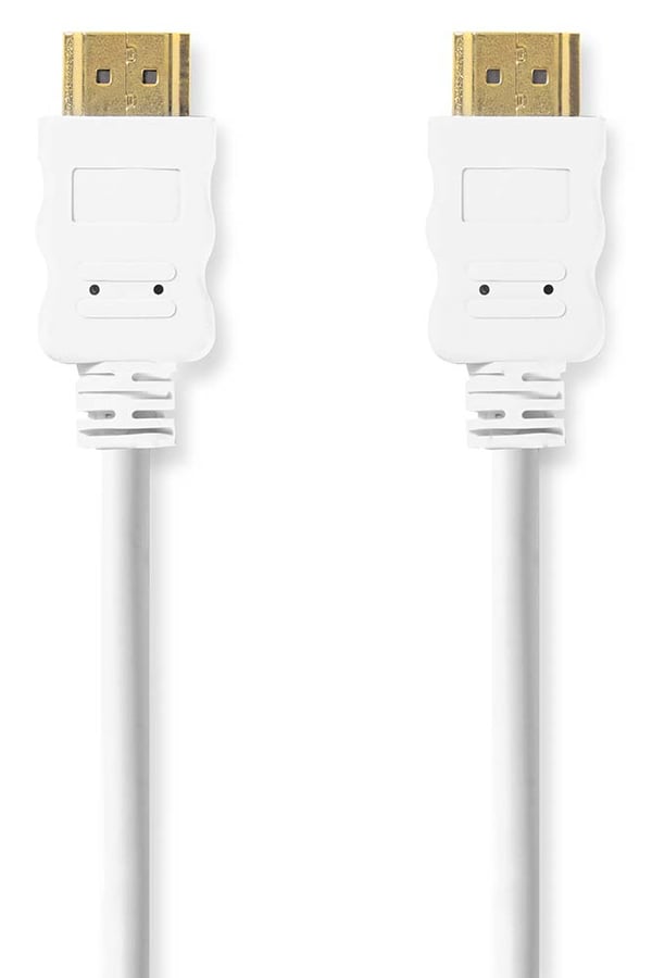 Miniatyrbillede 1 af 3: Nedis CVGB34000WT20 HDMI-kabel 2 m HDMI Type A (Standard) Hvid