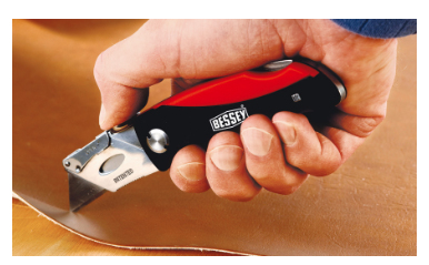 Miniatyrbild 4 av 4: BESSEY DBKPH-SET mattknivar Svart, Röd Fast knivblad