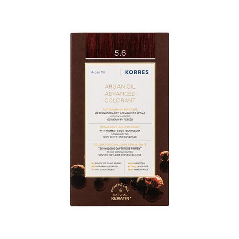 Pikkukuva 1 / 2: Korres Argan Oil Advanced Colorant Hiusväri Punainen 50 ml