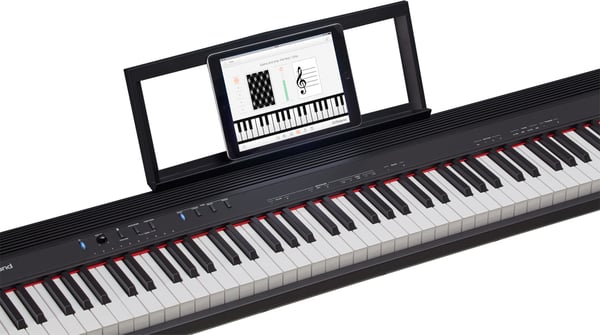 Miniatyrbild 6 av 13: Roland GO:PIANO88 digitala pianon 88 tangenter Svart
