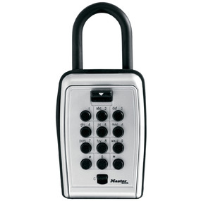MASTER LOCK 5422EURD Pengeskab Bærbar pengeskab Sort, Grå