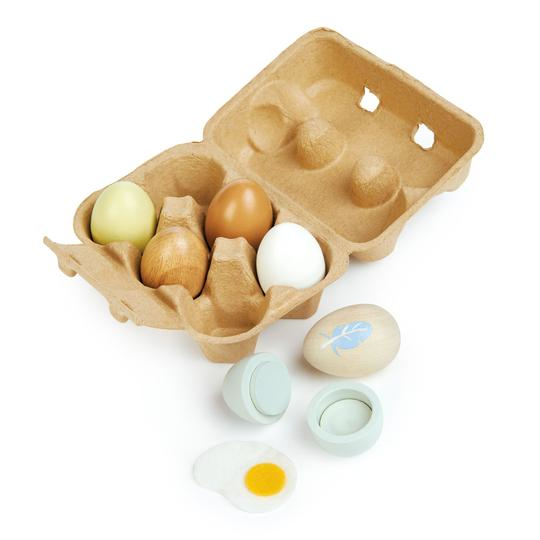 Miniatyrbillede 3 af 4: Tender Leaf Toys Wooden Eggs