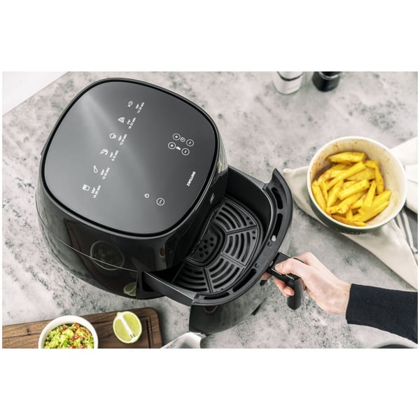 Pikkukuva 6 / 8: ZWILLING 36450-280-0 rasvakeitin Yksi 4 L Erillinen 1400 W Kuumakiertoilmakypsennin Musta