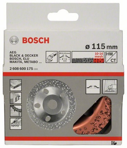 Bosch 2 608 600 175 vinkelslipare tillbehör Slipskiva