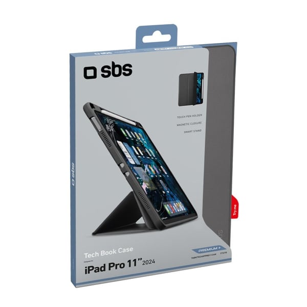 SBS TABKTECHIPPRO1124K taulutietokoneen suojakotelo 27,9 cm (11") Suojus Musta