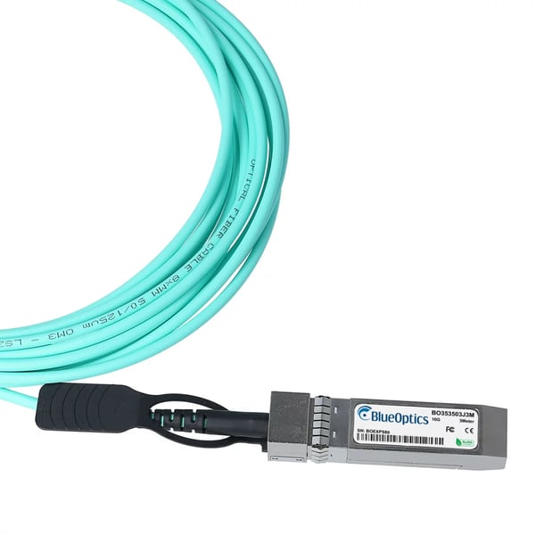 BlueOptics 10G-AOC-SFP10M-BO InfiniBand og fiberoptisk kabel 10 m SFP+ Turkisfarve