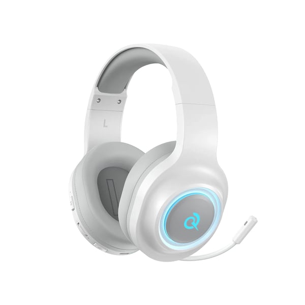 Miniatyrbillede 5 af 5: QCY Heroad V200 Headset Kabel & trådløs Spil USB Type-C Bluetooth Hvid