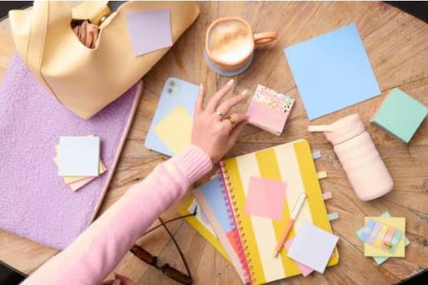 Post-It R330-1RSSP itseliimautuva muistilappu Neliö Vaaleanpunainen 90 arkkia Itsekiinnittyvä