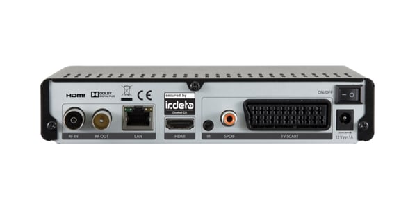 Imperial T2 IR Plus Ethernet (RJ-45) Fuld HD Sort