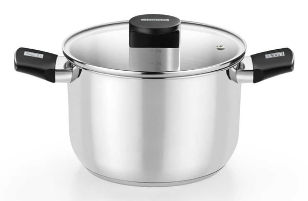 Monix M240220 kastrull Rund Rostfritt stål
