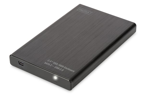 Digitus DA-71104 drevkabinet HDD/SSD kabinet Sort 2.5"