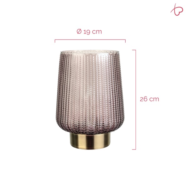Miniatyrbillede 3 af 10: Pauleen Fabcy Glamour bordlampe E27 Messing, Brun