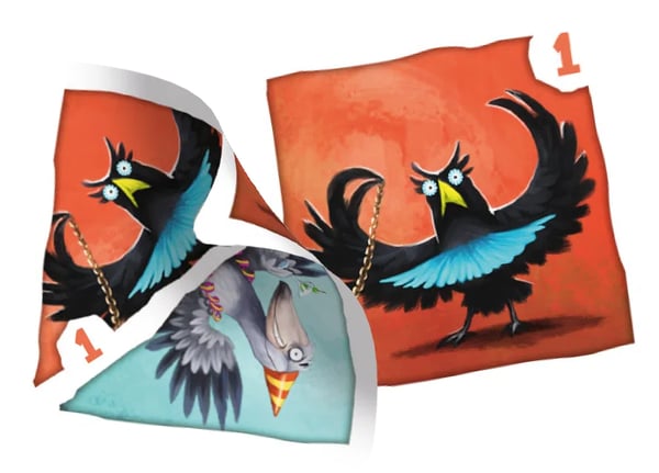 Pikkukuva 3 / 9: Blackrock Games CRAZY BIRDS 15 min Korttipeli