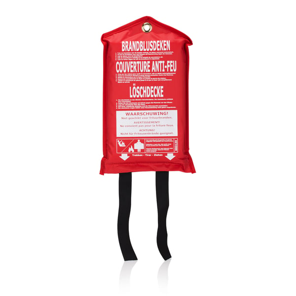 Miniatyrbillede 1 af 15: Smartwares BBD130 NL/FR/DE brandtæppe 100 x 100 cm