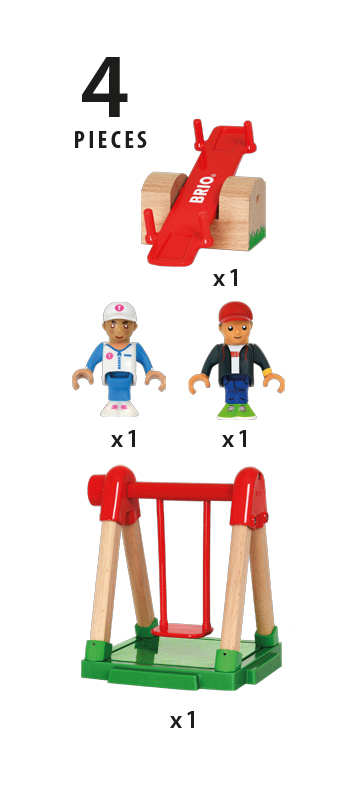 Miniatyrbild 3 av 5: BRIO 33948 leksakssats