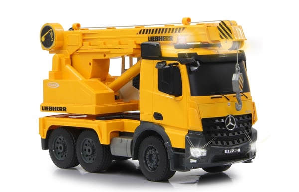 Jamara Mercedes Liebherr Radio-kontrolleret (RC) model Lastbilmonteret kran Elektrisk motor 1:20