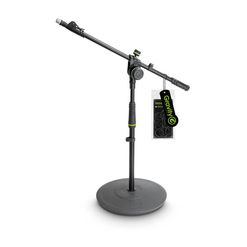 Miniatyrbillede 1 af 11: Gravity GMS2222B mikrofonstativ Sendemikrofon stativ