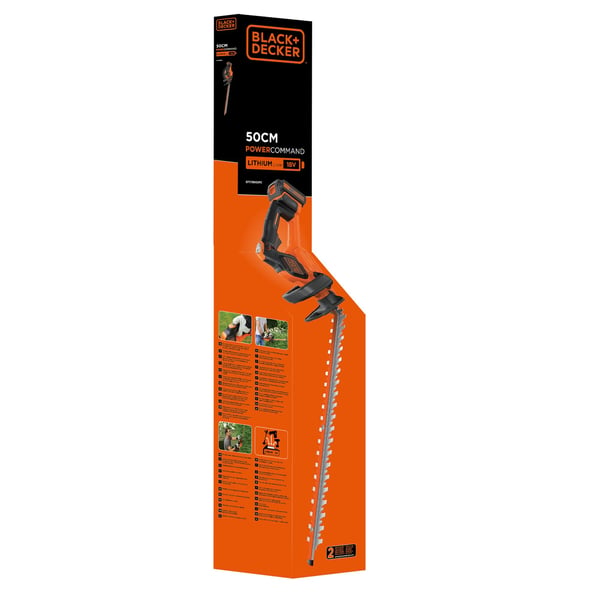 Black & Decker GTC18502PC-QW elektrisk hækkeklipper Dobbeltklinge
