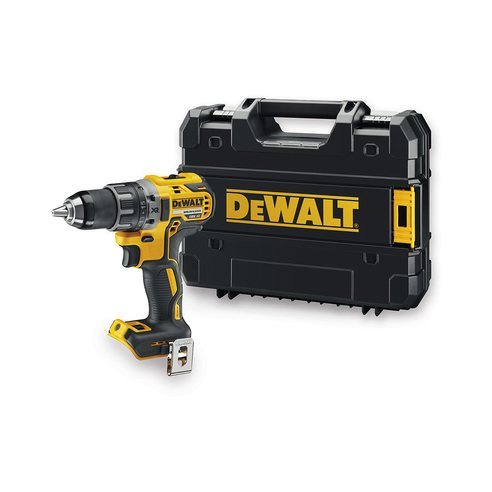 DeWALT DCD791NT-XJ elektrisk skruetrækker & slagbor 2000, 550 Sort, Grå, Gul