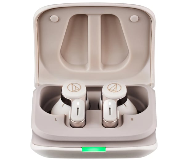 Miniatyrbillede 3 af 3: Audio-Technica ATH-TWX7 Headset True Wireless Stereo (TWS) I ørerne Opkald/musik Bluetooth Hvid
