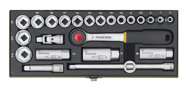 Proxxon 23110 hylsnyckelsats Hylssats
