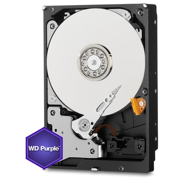 Miniatyrbild 6 av 13: Western Digital Purple interna hårddiskar 3 TB 5400 RPM 64 MB 3.5" Serial ATA III
