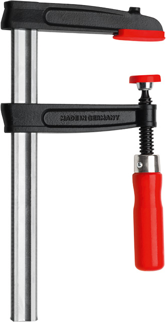Miniatyrbild 1 av 4: BESSEY TPN20B6BE klämmor och tvingar F-tving 20 cm Aluminium, Svart, Röd