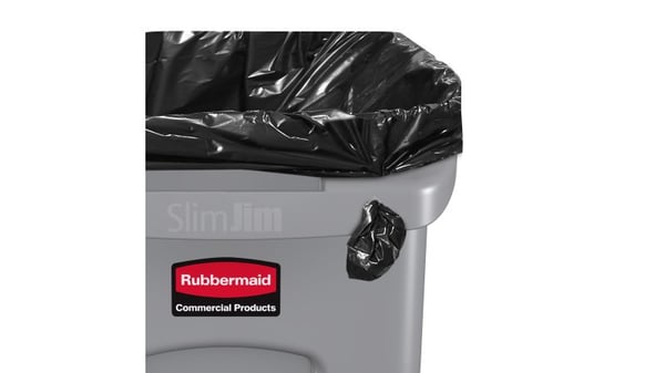 Rubbermaid 1971258 papperkorgar Rektangulär Harts Grå