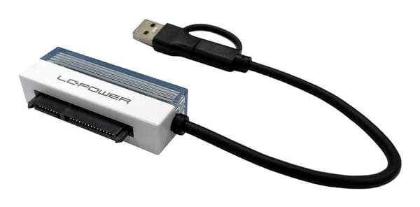 Pikkukuva 7 / 8: LC-Power Adapteri LC-ADA-USB-SATA-25 - Adapteri - Digitaalinen/Data