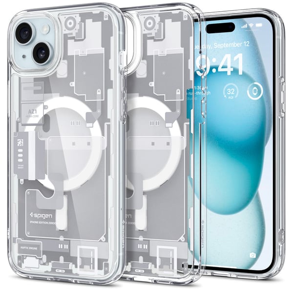 Miniatyrbillede 1 af 9: Spigen ACS07035 mobiltelefon etui 17 cm (6.7") Cover Transparent, Hvid