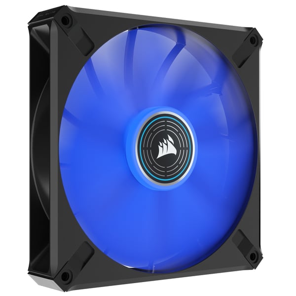 Miniatyrbild 1 av 4: Corsair ML140 LED ELITE Datorväska Fan 14 cm Svart 1 styck