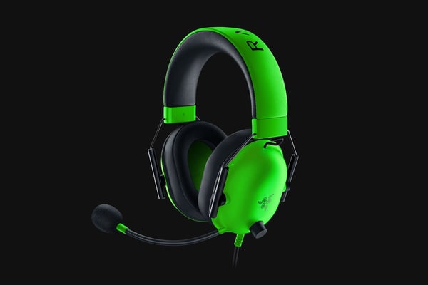 Pikkukuva 5 / 6: Razer BlackShark V2 X Kuulokkeet Langallinen Pääpanta Pelaaminen Vihreä, Musta
