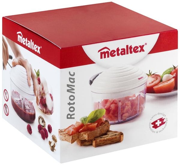 Pikkukuva 2 / 4: Metaltex 8002522516801 ruoanpilkkomisväline Läpinäkyvä, Valkoinen