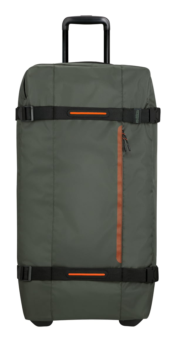 Miniatyrbillede 2 af 7: American Tourister Urban Track Rejse duffel Blød skal Kaki 116 L Stof