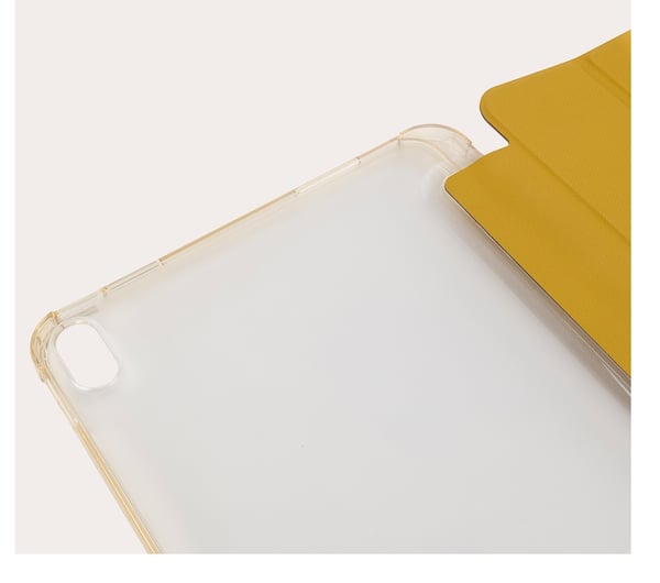 Pikkukuva 3 / 9: Tucano Satin 27,7 cm (10.9") Folio-kotelo Läpinäkyvä, Keltainen