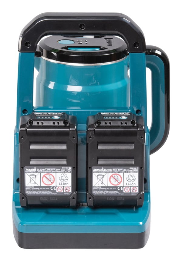 Miniatyrbillede 7 af 21: Makita KT001GZ elkedel 0,8 L Sort, Blå